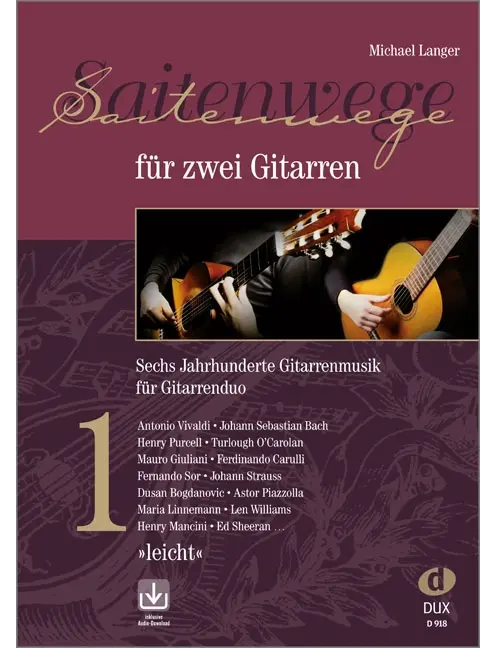 Saitenwege für zwei Gitarren 1